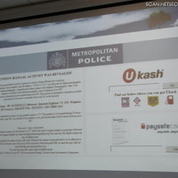 罰金支払をなぜかUkashで求める警察を装ったニセの警告