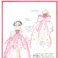 NHK、紅白歌合戦司会・井上真央の衣装デザインを公開 画像