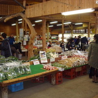 産地直送野菜を販売している「みずほの村市場」