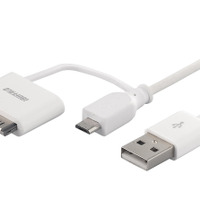 バッファローコクヨ、1本でAndroidスマホやiPhoneに対応の充電・データ転送USBケーブル 画像