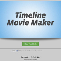Facebook Timeline Movie Maker
