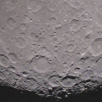 公開された月面の映像。