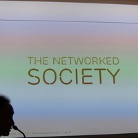 「ネットワーク化された社会」がエリクソンのキーワードだとシグネル氏は語る。