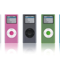iPod nanoに「ICEWEAR nano 2G」を装着した様子
