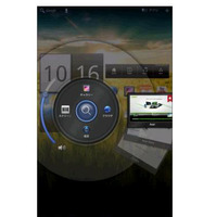 スクロール＆タッチボタンがポップアップする「Acer Ring」のイメージ