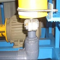 水の漏えいが確認された淡水化装置(逆浸透膜式)2