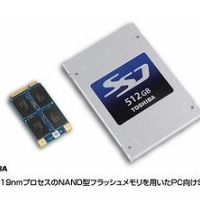 東芝、世界初19nmプロセスのNAND型フラッシュメモリを用いたPC向けSSDを発売 画像