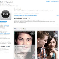 iOSアプリ「KLIK」