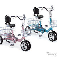 高齢者向けの4輪自転車を発売 画像