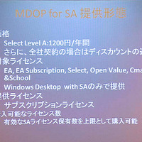 MDOP for SAの提供条件