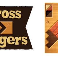 「クロスフィンガー」ロゴとゲーム画面