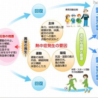 学校で起きる熱中症　日本スポーツ振興センター 画像