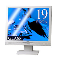 ロジテック、保護フィルタ付きの19型SXGA液晶ディスプレイ 画像