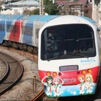 「夏色キセキ」記念乗車券＆特別仕様アルファ・リゾート21運行 画像
