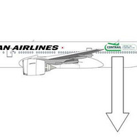 JAL、航空機による大気観測プロジェクトを特別塗装機でアピール 画像