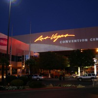 ラスベガス・コンベンションセンター　センターホール前。ここに大手家電メーカーやマイクロソフト、インテルなどのブースが集中する