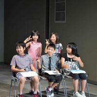 福島県より参加した小学生3名と兄妹