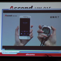 「docomo with series Ascend HW-01E」