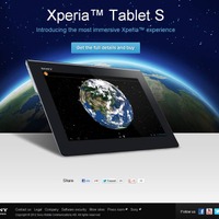 ソニー、Xperiaシリーズ初となるタブレットを発表「Xperia Tablet S」 画像