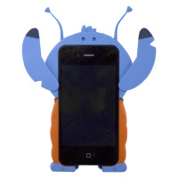 「3D iPhoneケース（スティッチ）＆宇宙船ドッキング」画面側