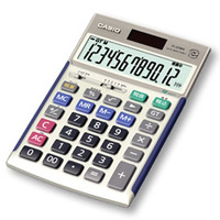 　カシオ計算機は、電卓の1号機「001」を1965年に発売。2006年12月末には、電卓世界累計販売が10億台を達成した。今回、電卓世界累計販売台数10億台を記念した限定カラーモデル「JS-20WK-BK」が15日に発売されることを受け、現物をお借りできた。