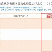 毎日の食事から日本文化を見つけよう！