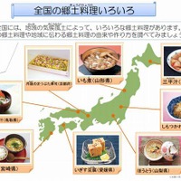 全国の郷土料理いろいろ