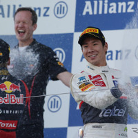 小林可夢偉、母国で表彰台　F1速報 画像