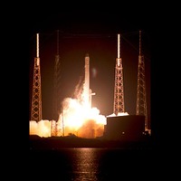NASA SpaceX CRS-1打ち上げ（10月8日）