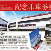 京急蒲田駅付近連続立体交差事業全線高架化記念乗車券