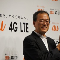 KDDI田中社長、iPad miniの発売について「それはノーコメント」  画像