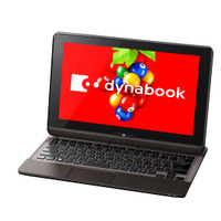 東芝、Windows 8搭載2012年秋冬モデル発表……液晶を水平にできる「dynabook R822」などタッチタイプも2機種 画像