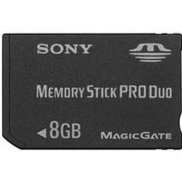容量8GBのメモリースティックPROデュオ「MSX-M8GS」
