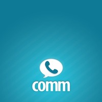 「comm」起動画面