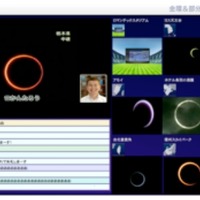 2012年5月21日金環日食のときの「SOLiVE24」の様子（イメージ）
