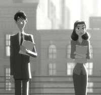 『Paperman』 (c)Disney. All Rights Reserved. 