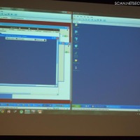 リモート側（攻撃者側）に感染PCのデスクトップを表示し遠隔操作も可能になる