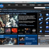 NASAのホームページ