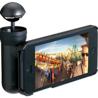 360度パノラマ撮影が可能なiPhone 5用キット