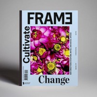 FRAME誌の表紙を東信のフラワーアートがジャック、日本人作品は伊藤勝のRoen以来6年ぶり