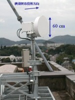 無線で1Gbpsの通信を実現する「広帯域ミリ波FWA」に成功