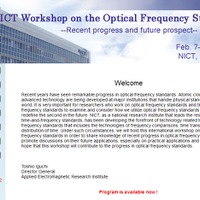 NICT Workshop on the Optical Frequency Standards