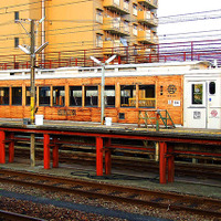 日南線観光列車「海幸山幸」 南宮崎駅付近（2010年4月）