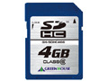 グリーンハウス、Class6対応のSDHCメモリーカード8GB/4GBモデル 画像