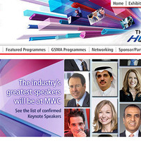 Mobile World Congress 2013（webサイト）