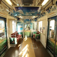 トンネルの先に未来、決めろ地下鉄ゴール!!　東京メトロでJリーグトレイン走る 画像