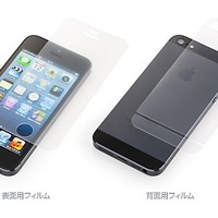 「衝撃吸収フィルム 全面タイプ for iPhone 5」