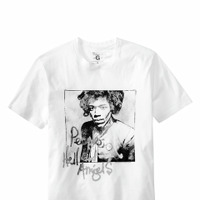 ギャップとジミ・ヘンドリックスのコラボＴシャツ。ホワイト