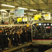 東横線・渋谷駅最後の夜……直通運転［フォトレポート］ 画像