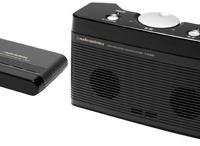 　オーディオテクニカは22日、赤外線を利用してテレビの音声を送受信するコードレスステレオスピーカーシステム「AT-SP550TV」を発表。6月22日発売。価格は16,800円。